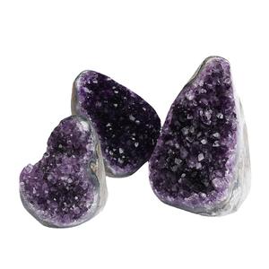 Geodi <span class=keywords><strong>di</strong></span> Ametista Grezza <span class=keywords><strong>di</strong></span> Varie Dimensioni, Cristalli Naturali e Pietre Curative per Decorazione d'Interni - Product Image 5