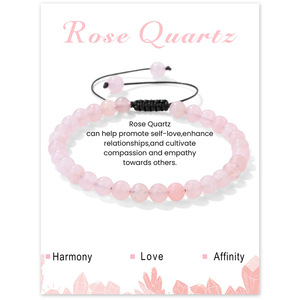 Bracelet de cheville en perles d'améthyste et œil de tigre naturelles de 6 mm, fait main, tressé, en pierres, pour femmes, hommes, unisexe, bijou de pied, cadeau de yoga et de guérison - Product Image 5