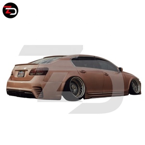 Prix le plus bas Kit carrosserie de style Wal Pare-chocs avant Pare-chocs arrière Garde-boue avant Jupes latérales pour <span class=keywords><strong>GS</strong></span> 3 S190 2005-2011 - Product Image 2
