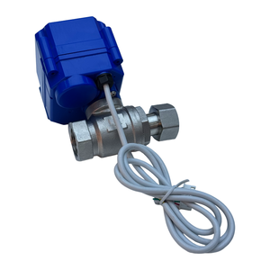 Vanne à boisseau sphérique électrique mini en acier inoxydable 2 voies, filetage femelle, IP67, joint flottant breveté, faible courant, OEM/ODM, eau, huile, <span class=keywords><strong>gaz</strong></span>, CE - Product Image 2