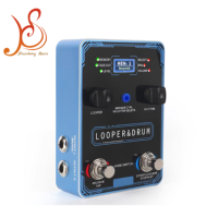 Guitare électrique Instrument à effets complet Phrase Boucle Enregistrement Tambour Machine Pédale Effecteur Basse Accordeur XS-04