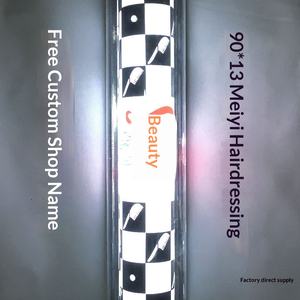 Poteau de Barbier Rouge et Bleu à Rayures Cylindrique Mural pour Salon de Beauté et Coiffure Modèle 985 Sans Lumière Vente Directe Usine Gravure Gratuite - Product Image 2