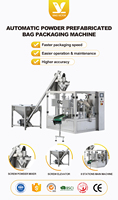 Kv automatique 100g 200g Ziplock sac bio Moringa poudre 7oz sac debout sac poivre poudre machine de remplissage et d'emballage