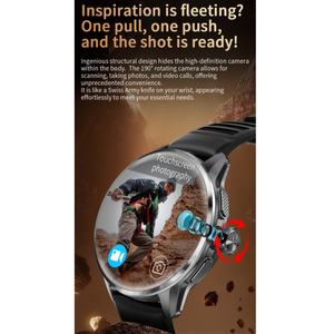 Smartwatch 4G H100 2026 Unisex con Assistente AI, Slot SIM, Memoria 32GB, Fotocamera, Video, Schermo AMOLED e Chiamate BT - Product Image 5