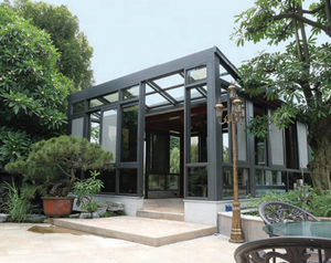 Sala de Sol de aluminio para exteriores, solarium de vidrio templado para terraza y jardín - Product Image 3