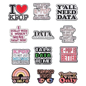 Rétro personnalisé Kpop musique émail broches ensemble drôle Rock bijoux revers insignes acier fer broches cadeau pour les amis - Product Image 2