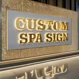 Özel 3D akrilik kapı işareti tuvalet estetik personel odası tedavi odası işareti kapı plak için güzellik salonu tabela - Product Image 4