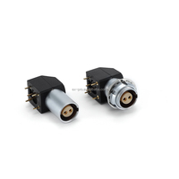 EX-PRO Compatible Aviation Plug Push Pull Connecteur Circulaire 00B 0B 1B 2B Série EXG EPG Panneau PCB Coude 90 Degrés Prise IP50