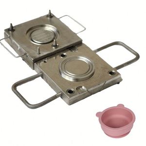 Molduras de compresa de silicona personalizadas de múltiples cavidades Moldes de compresión de juntas de goma irregulares - Product Image 4