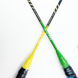 Vente en gros bon marché Raquette de badminton en alliage d'aluminium avec ficelle et sac Raquette de badminton sports - Product Image 5