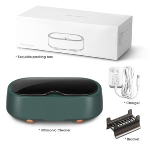 Limpiador Ultrasónico de Joyas de Alta Frecuencia 45KHZ, Limpiador Ultrasónico Digital Portátil para Dentaduras Postizas, Limpiador Ultrasónico para Gafas - Product Image 1