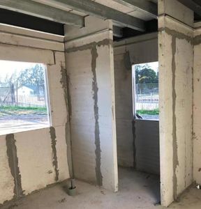 América del Sur 180m2 Casa en <span class=keywords><strong>Argentina</strong></span> Acero Prefabricado Piscina <span class=keywords><strong>Villa</strong></span> con grandes puertas correderas de cristal Casas - Product Image 5