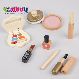 Giả Vờ Chơi Trẻ Em Bằng Gỗ Mặc Quần Áo Up Trò Chơi Lưu Trữ Túi Cô Gái Xinh Đẹp Đồ Chơi Trang Điểm - Product Image 2