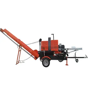 firewood processor circular saw tractor cutter and splitter log splitter firewood processor with log table