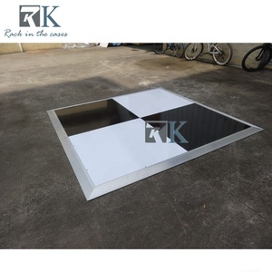 Paneles de Pista de Baile Portátiles Móviles Blancos y Negros, Pista de Baile Encajable - Product Image 5