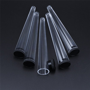 Tube conique en plastique vide, emballage en tube plastique, conteneur de stockage - Product Image 6
