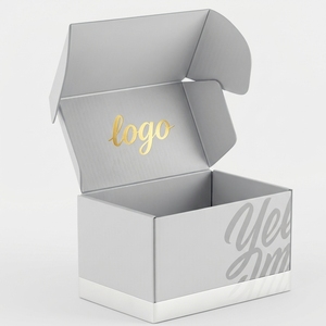 Boîtes à chaussures en carton ondulé rigide, grand format, design personnalisé, luxe, meilleur prix, emballage pour expédition et envoi postal - Product Image 3
