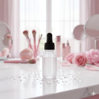 Sérum Visage Éclaircissant 5% Niacinamide à Marque Blanche, Acide Hyaluronique, Collagène, Essence Hydratante Éclatante, Personnalisé OEM