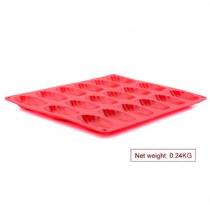 Moule en silicone à 18 cavités pour madeleines, biscuits, bonbons, chocolat, non toxique, antiadhésif, outils de pâtisserie DIY en forme de coquillage - Product Image 2