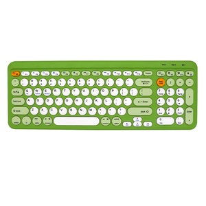 102 touches 2.4G et pour <span class=keywords><strong>Bluetooth</strong></span> Double Mode Portable Mini <span class=keywords><strong>Clavier</strong></span> <span class=keywords><strong>Ergonomique</strong></span> avec Couleur Chocolat Keycap Interface USB Option Mute - Product Image 6