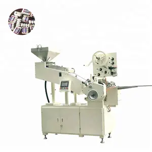 4pcs on edge wrap machine for chiclet chewing gum