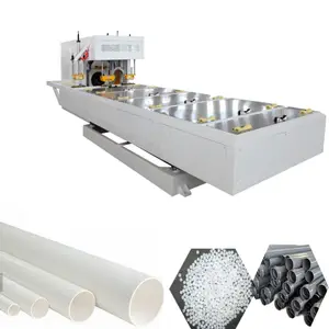 PVC municipal construction engineering buried underground water pipe plastic PVC-U drainage pipe extruder making machine