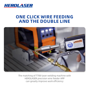 เครื่องเชื่อมเลเซอร์ไฟเบอร์ Herolaser 700W แบบพกพา ระบายความร้อนด้วยอากาศ 3-in-1 ควบคุมผ่านแอปมือถือ ใช้งานง่าย - Product Image 4