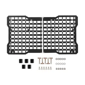 福特野马2021 2022铝合金汽车尾门战术面板后门货物组织器Molle面板