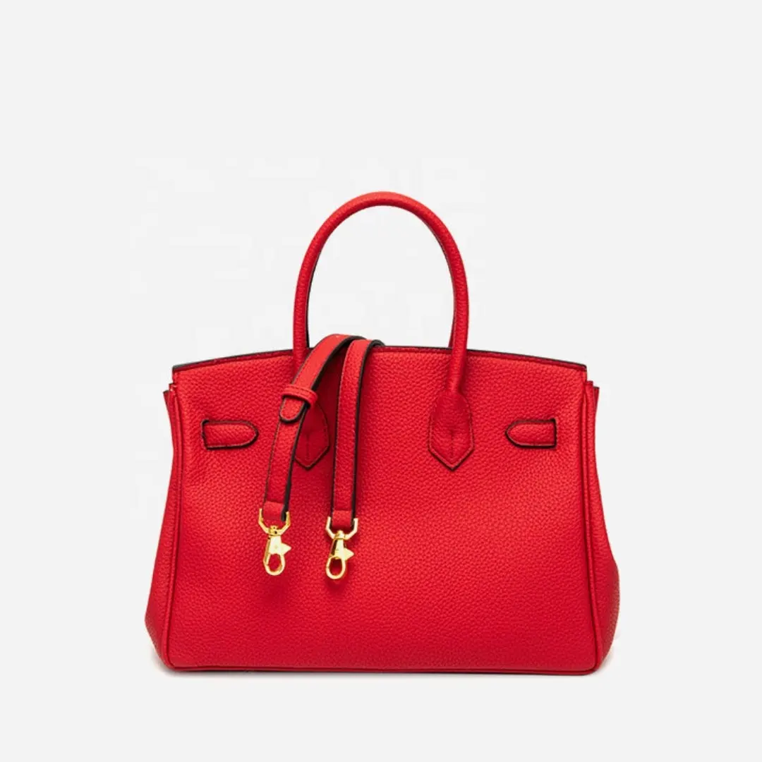 Lüks Vintage 2024 yeni kadın moda Retro basit rahat yönlü çanta büyük kapasiteli alışveriş çantaları için kadın
