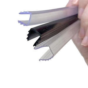 Magnetic PVC Waterproof <strong>Shower</strong> <strong>Doors</strong> <strong>Seals</strong> for Frameless Glass - Product Image 5