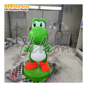Figura de <span class=keywords><strong>Mario</strong></span> <span class=keywords><strong>Bros</strong></span> Personalizada, Estatua de Resina, Escultura de Fibra de Vidrio, Arte para Exhibición en Tiendas - Product Image 3
