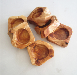 Cenicero de madera de color claro Natural - Product Image 6