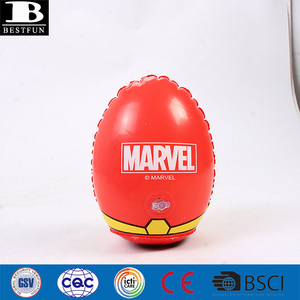 Heavy Duty PVC Inflatable Iron Man Punching <strong>Bag</strong> for Kids Durable Vinyl Animal Shaped Tumbler Bop <strong>Bag</strong> <strong>Standing</strong> <strong>Boxing</strong> Toys - Product Image 4