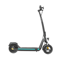 Scooter Eléctrico Plegable Inteligente C10, Motor sin Escobillas de 500W, Batería de Litio, Resistente al Agua, Largo Alcance, Ligero