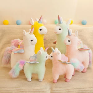 Grande <span class=keywords><strong>peluche</strong></span> debout en <span class=keywords><strong>peluche</strong></span> moelleuse de petite taille pour la Saint-Valentin, <span class=keywords><strong>peluche</strong></span> en plastique réversible à paillettes simulées, jouet en <span class=keywords><strong>peluche</strong></span> licorne - Product Image 4