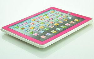 interactivos portátil juguete inglés Idioma español para niños máquina de aprendizaje del ordenador portátil con luz y música - Product Image 6