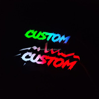 Logo de voiture LED lumineux pour calandre avant, emblème personnalisé, badge LED luminescent, logo LED pour voiture