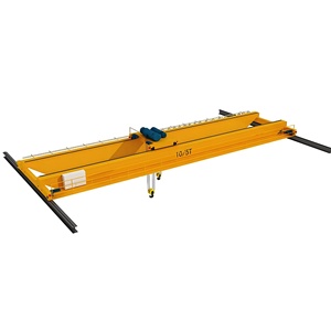 LH Double Girder Overhead Crane for Steel Workshop Heavy Duty Bridge Crane for Material Handling in Factory - Product Image 1