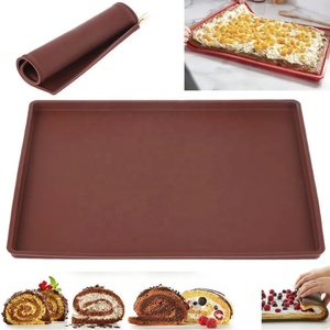 Tappetino in Silicone con bordo perimetrale foglio resistente al calore Pad impermeabile protezione per bancone da cucina tappetini artigianali tovaglietta antiscivolo - Product Image 2