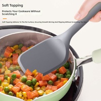 Nouvelle spatule de cuisson en silicone antiadhésive résistante aux hautes températures, compatible lave-vaisselle, pour la cuisine domestique et les tâches culinaires