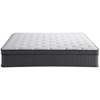 Matelas hybride moderne écologique à ressorts ensachés et mousse à mémoire de forme en gel, épaisseur 20 cm, doux, pour l'école, l'hôpital, l'hôtel et la chambre à coucher