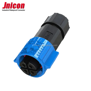 Jnicon m25 4 פינים עמיד למים ip67 מחבר כוח עגול 30a נקבה תקע הדחיפה מחבר מנעול - Product Image 2