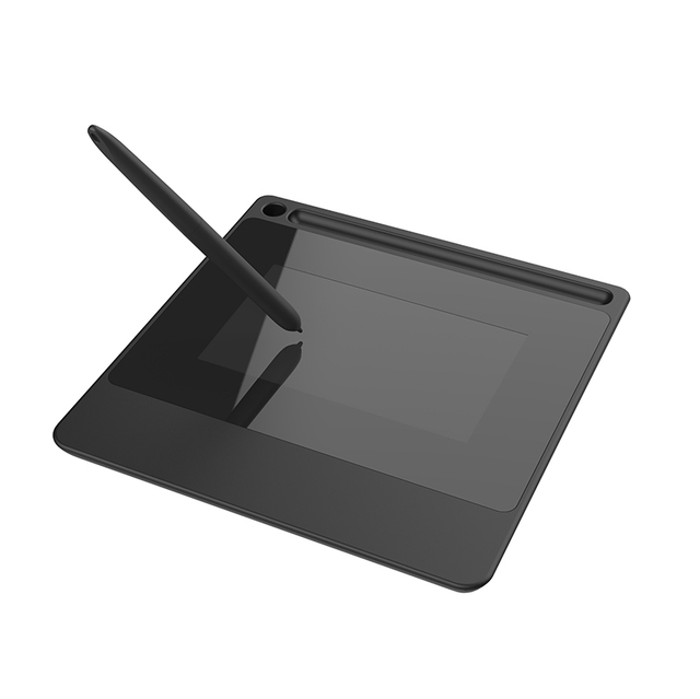 Huion DS510 Electronic Signature Pad with 5 Inch LCD Screen & Digital Writing Stylus Tablet for Signing