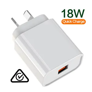 GOOD-SHE 18W Portable accessoire Qc3.0 Home Quick Travel Wall Fast Usb Phone Charger adapter