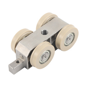 Hanging Wheel YG308 Precision Cast 304 Aluminum Rolling Smoothly For Concealed Sliding Door - Product Image 1