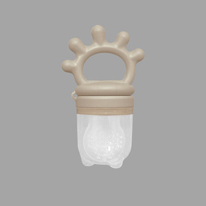 Offres Spéciales vente en gros nouveau design sans BPA en Silicone pour bébé mangeoire aliments frais sucette avec dessin animé bébé fruits <span class=keywords><strong>grignoteuse</strong></span> tétine - Product Image 6
