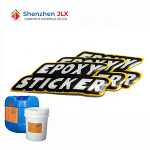 Công nghiệp <span class=keywords><strong>2</strong></span> phần nhựa Epoxy Epoxy Dome nhựa/<span class=keywords><strong>Polyurethane</strong></span> logo nhựa cho logo Sticker - Product Image 5