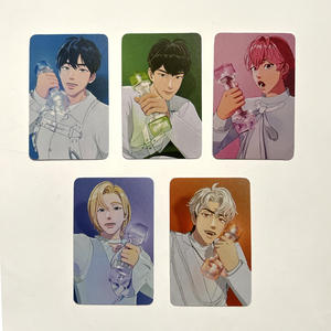 Kpop-Tarjeta de palo de luz para álbum PLAVE LOMO, tarjetas para selfies de doble cara, tarjetas virtuales para hombres YEJUN BAMBY EUNHO HAMIN, tarjetas fotográficas para miembros, <span class=keywords><strong>regalo</strong></span> para fans - Product Image 2