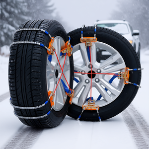 Cadenas de Nieve de Plástico Db Wholesale para Neumáticos de 235-255 mm de Ancho, para Autos, Camionetas, SUV, Camiones, Nuevas - Product Image 2
