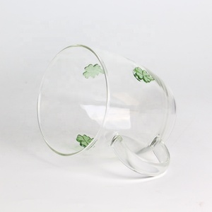 Sáng Tạo Vá Thiết Kế Thủy Tinh Cà Phê Cốc Tùy Chỉnh Cốc Thủy Tinh Cho Trà Sữa Nước Trái Cây - Product Image 3